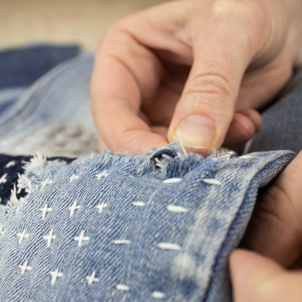 Ariane denim upcycler home repairs-2